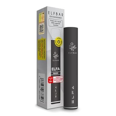 ELFBAR ELFA Pod Kit Mit 500 mAh Akku in Schwarz - Ohne Liquid - Ohne Pods