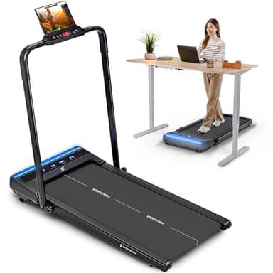 Sportstech Laufband für Zuhause, mit manueller Steigung, bis 6 km/h, Treadmill bis 12km/h, App, Fernbedienung, kompakt, LED, Home Office, sWalk Fold/sWalk Lite/sWalk Lite Plus