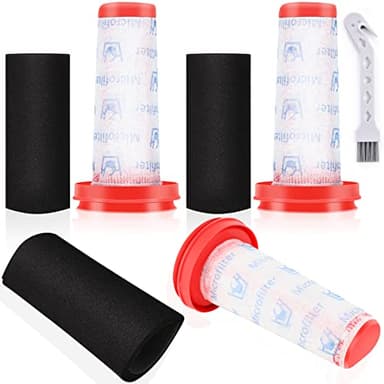 3 Stück Filter für Bosch Flexxo Serie 4 Akku Staubsauger BBH32101 BBH3Z0025 BBH3PETGB BBH3211GB, Ersatzfilter für Bosch 25.2V 21.6V kabelloser Staubsauger Schwammfilter 12026520