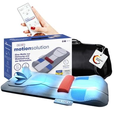 DR. HO’S MotionSolution® Mat | Massage Matte für Wirbelsäulenpflege mit Wärmefunktion | Massagematte für Rücken, Nacken & Hüfte | Faltbare Vibrationsmatte | Massageauflage individuell einstellbar