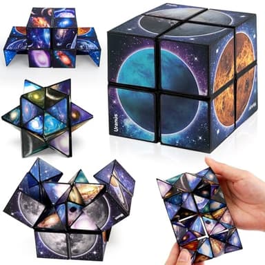 Spielzeug ab 7-8-9-10-11 Jahre Junge: Geschenke für 6-12 Jährige Jungen Mädchen Infinity Cube Zauberwurfel Spiele ab 8 9 10 Jahre Junge Geschenkideen Anti Stress Würfel IQ Puzzle für Kinder Erwachsene